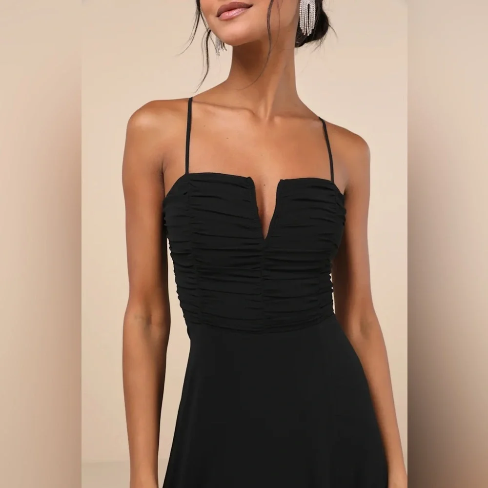 Lulus Sweeney Black Sleeveless Maxi Dress - Picture 3 of 9